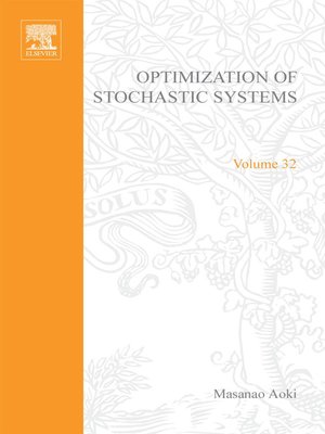cover image of Optimization of Stochastic Systems
